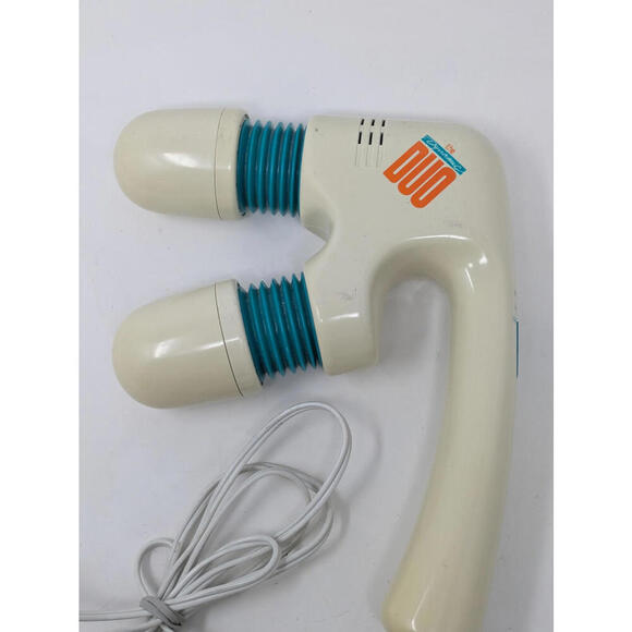 Homedics Dynamic Duo Twin Head Back Massager PM-707 Handheld-Tested Working 100% - Picture 2 of 4